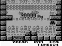 une photo d'Ã©cran de Felix the Cat sur Nintendo Game Boy
